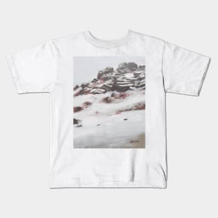 Snow On Dartmoor Kids T-Shirt